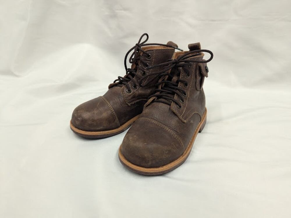 Mikoleon Heirloom brown leather Classic Boots kids Sz 27/10.5 11 toddler boots